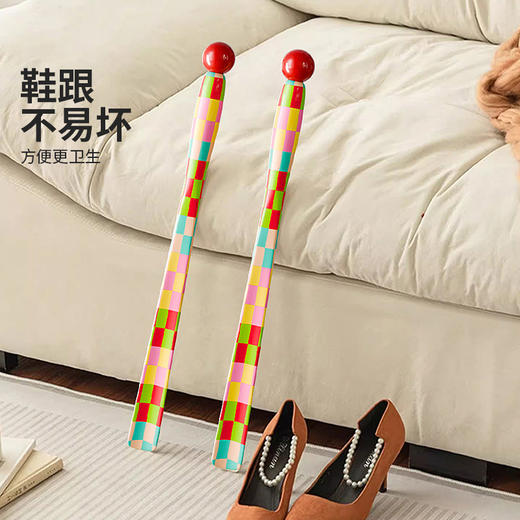 摩登主妇鞋拔子长柄家用小巧孕妇老人不弯腰提鞋高档轻奢穿鞋神器 商品图1