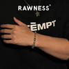 Rawness/契健 破碎美金手链 破碎美金手串男女同款树脂水晶手链镶嵌金箔串珠 商品缩略图2