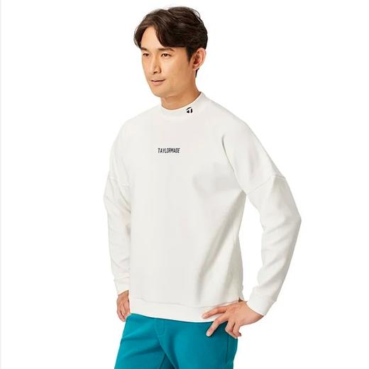Taylormade 高尔夫男士 运动休闲 空气层面料 半高领字母长袖卫衣 商品图0