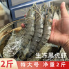 疯抢中！！【原装进口·生冻黑虎虾】肉质紧致丰腴 Q弹饱满 0脂肪高蛋白 500g/盒(12~14头) 商品缩略图0