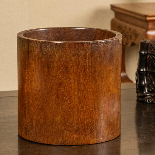 清早期 黄花梨素工笔海 商品图4