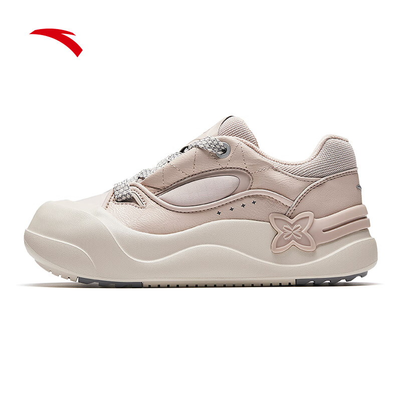 安踏甜甜圈丨休闲厚底面包鞋春季新款百搭时尚潮流运动板鞋122518030