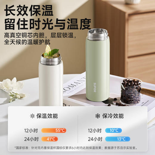 苏泊尔优系列保温杯450mL.KCV45BC10 商品图2