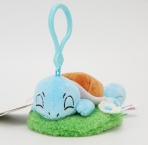 杰尼龟款花花草地毛绒挂件