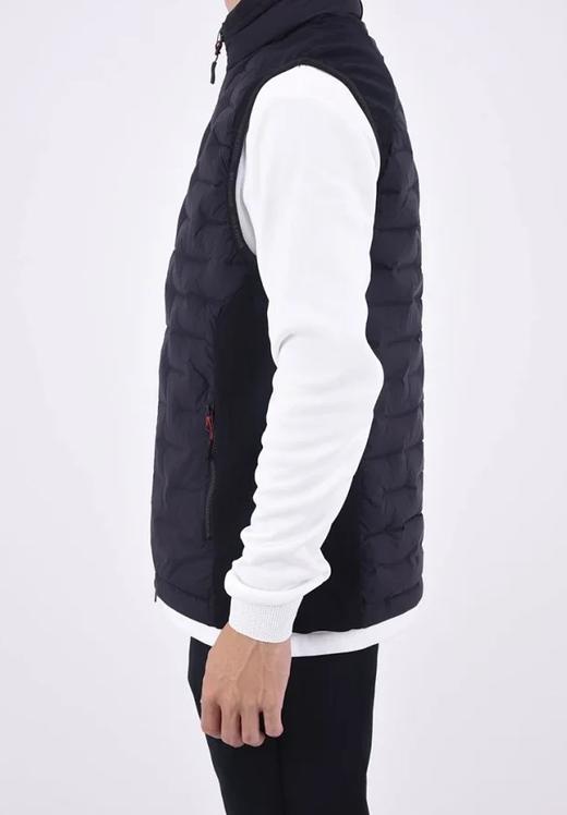 BRIEFING GOLF 男士 高尔夫字母logo几何凹凸图案混合羽绒背心马甲 商品图3