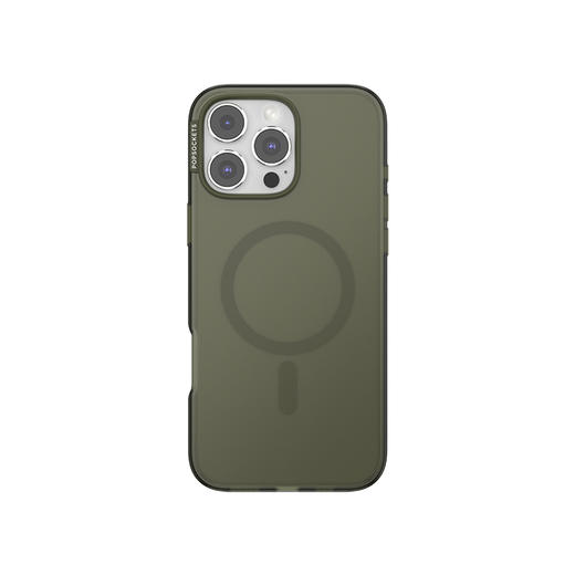 【经典纯色系列 · 向山野】苔藓绿 POPCASE手机壳 MagSafe Popcase磁吸款 iPhone 16/15/14 商品图1
