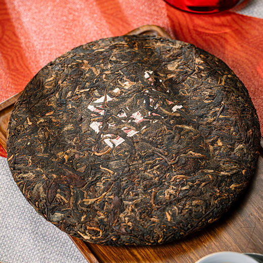 【元昌号】2025乙巳年生肖蛇纪念饼盘福357克生熟礼盒装 商品图6