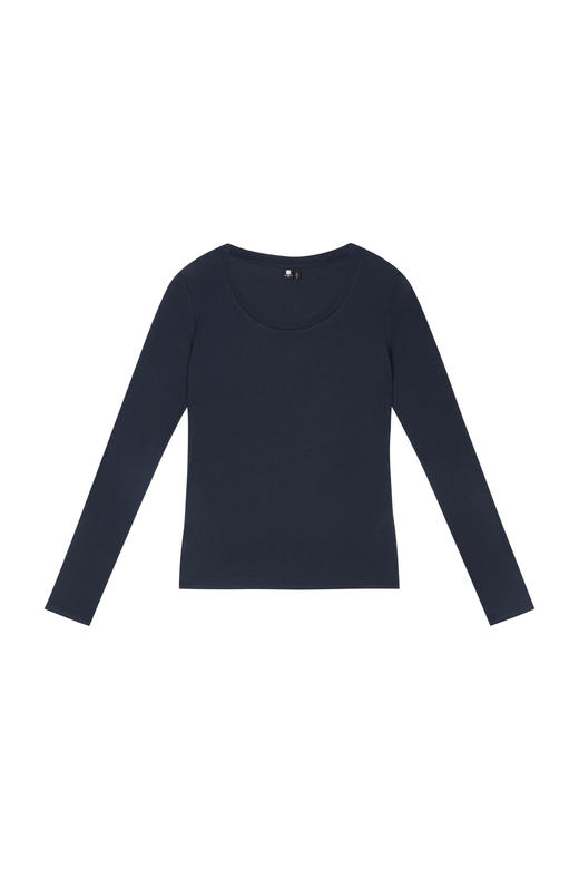 oneup大U领薄长袖T恤 商品图5