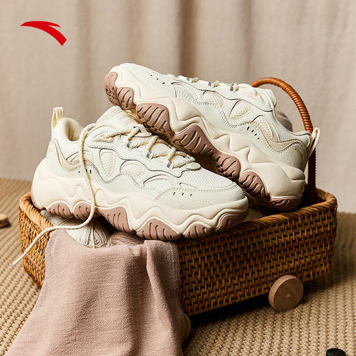 安踏流萤老爹鞋厚底缓震新款鞋子女复古男女款运动鞋休闲鞋122518853 商品图6