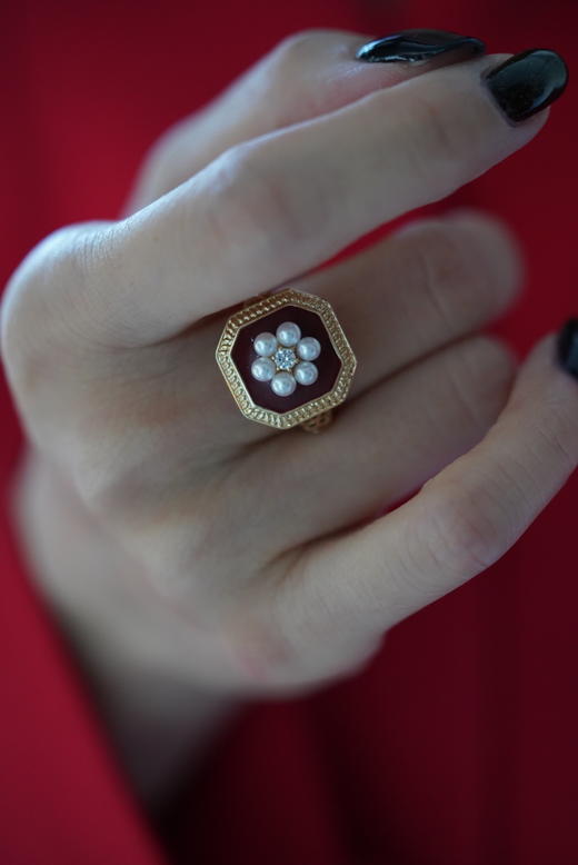 Akoya戒指「汤圆」 商品图1