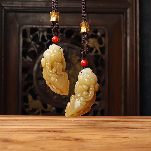 金韵兆玉财·新疆且末糖玉孤品 | 大师亲雕，一款一件，资深藏家心头好 商品图5