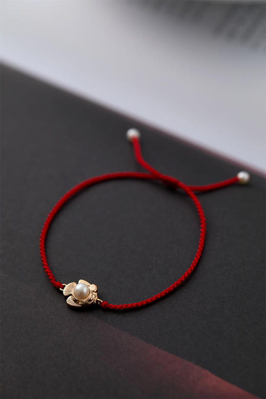 pearl moments珍刻  年年有鱼 小鱼儿（珍珠）红绳 商品图1