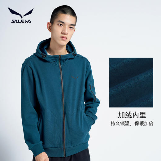 SALEWA|男式开衫连帽卫衣 SWAUJ910132 商品图4