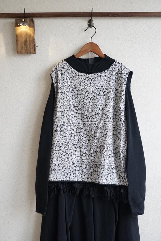 Gauze x Liberty 2ways马甲 商品图10