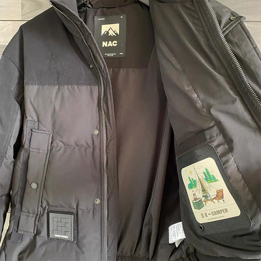 贝纳川立领加厚短款男士羽绒服ECP405001 商品图3