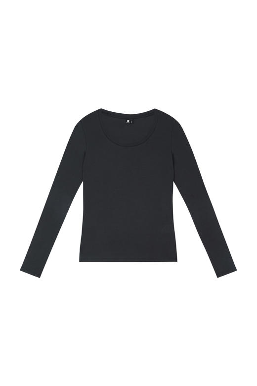 oneup大U领薄长袖T恤 商品图7