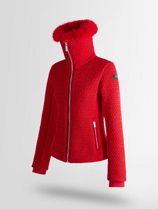 Fusalp - MONTANA SNOW - RACING - 女装 - 滑雪夹克 - 红色 商品图1