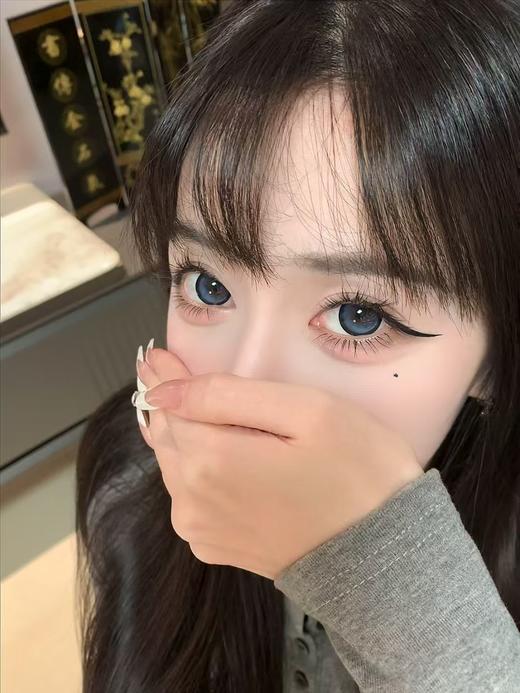 【大直径半年抛】WECUTE-泡泡墨蓝-14.5mm【半年抛 度数0-800度 无525/575】 商品图7