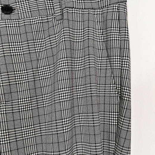 贝纳川同情细格纹男士西裤休闲裤120432023118 商品图2