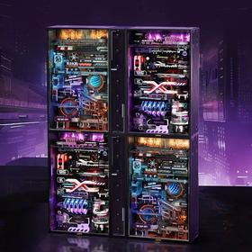 ROKR若客拼装-未来城(+阶梯)