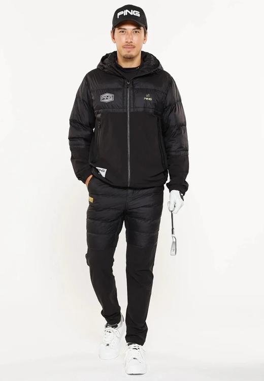 PING 金标系列高尔夫男士 冬季新款弹力拼接保暖运动长裤 商品图1