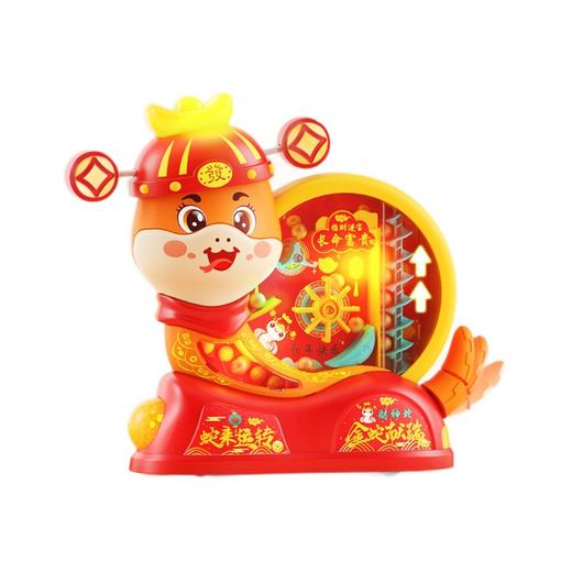 【万向避障 引导学爬好帮手】国潮电动声光摇摆万向舞狮新年礼物 醒狮玩具 元宵灯笼创意礼品 商品图4