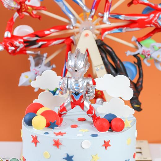 【提前一天预定】炫酷奥特曼·转转蛋糕【D4980】 商品图3