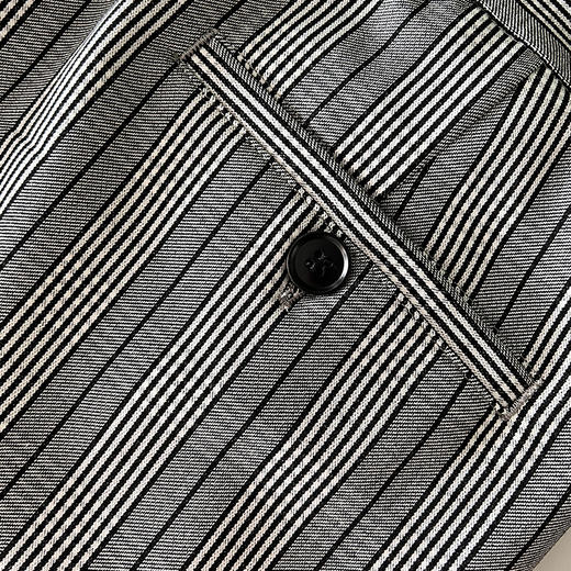 贝纳川正装细条纹男士西裤休闲裤120432024118 商品图3