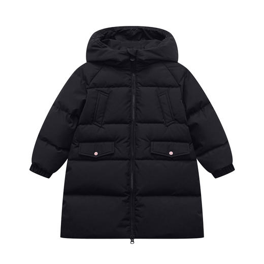 笛莎Deesha 童装女童羽绒服新款多重防护长款暖羽绒 商品图5