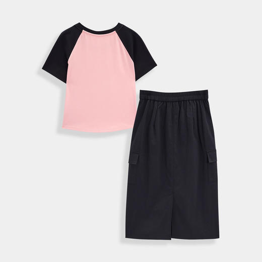 【微胖】 IEF/爱依服2025 夏季 套装大码女装休闲时尚小众设计上下套裙DP40404 商品图1