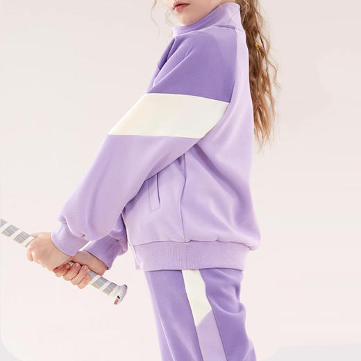 裁缝学苑TQ139女童运动套装纸样儿童新款休闲裤子外套童装两件套样板 商品图4