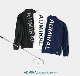 2024秋冬款Admiral Golf高尔夫男士 迷你华夫格 高领长袖