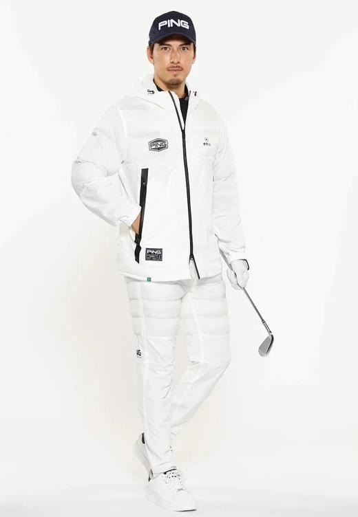 PING 金标系列高尔夫男士 冬季新款弹力拼接保暖运动长裤 商品图0