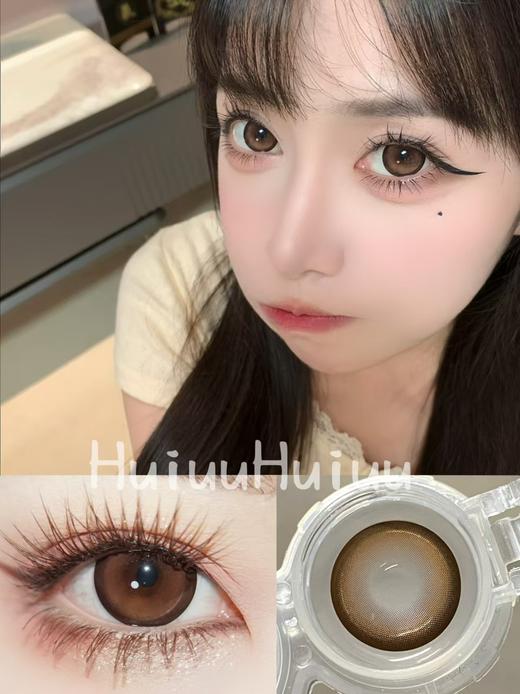 【大直径半年抛】WECUTE-可可奶糖-14.5mm【半年抛 度数0-800度 无525/575】 商品图0