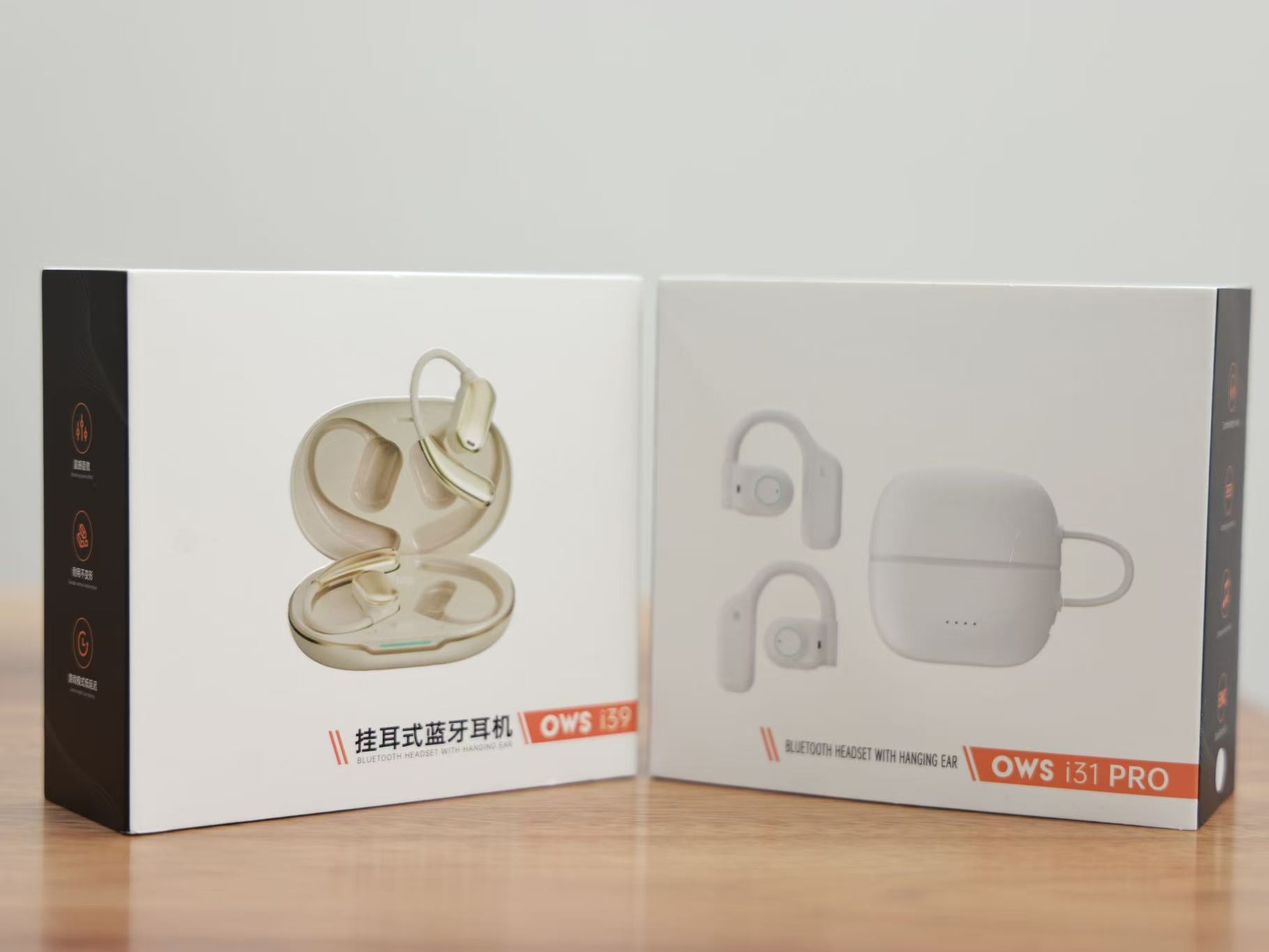 记者之家文创挂耳式蓝牙耳机