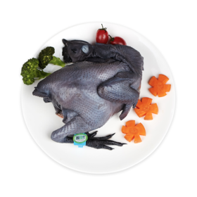 泰和有机白凤乌鸡3-5年老母鸡 750g/只±50g