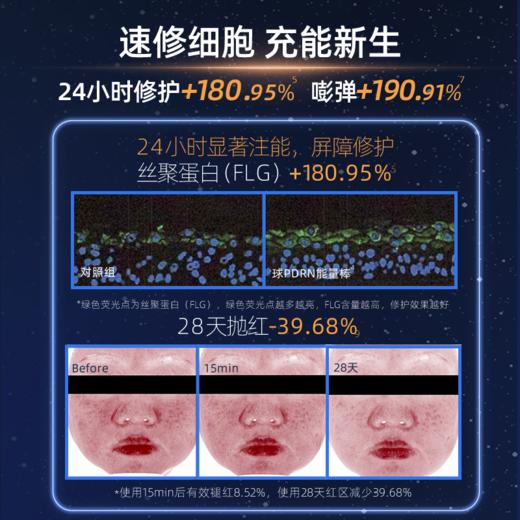 绽媄娅球PDRN能量棒面部保湿修护紧致次抛精华液 商品图2