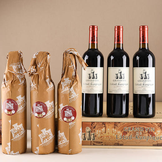 拉图伦滨其·白城堡 2018年 6年老红酒 1箱6瓶（送1把酒刀）原装进口性价比高 商品图1