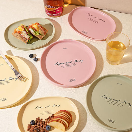 摩登主妇Mellow盘子特别好看的高级感餐具2025年新款高颜值早餐盘 商品图2