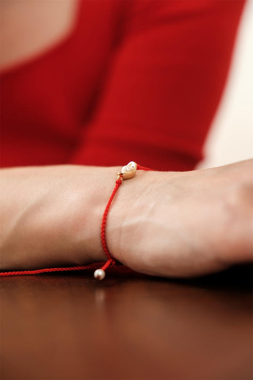 pearl moments珍刻  日富一日 小元宝（珍珠）红绳 商品图9