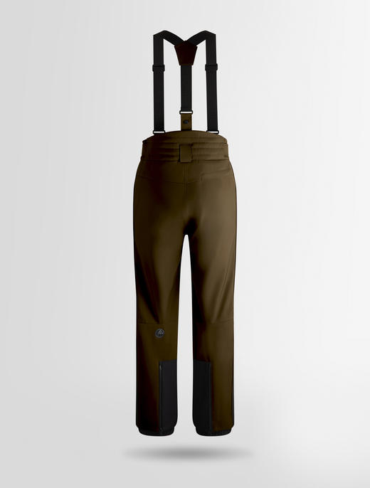 Fusalp - HANZ - Cobra/Noir - 男装 - 滑雪裤 - 深棕色/黑色 商品图2