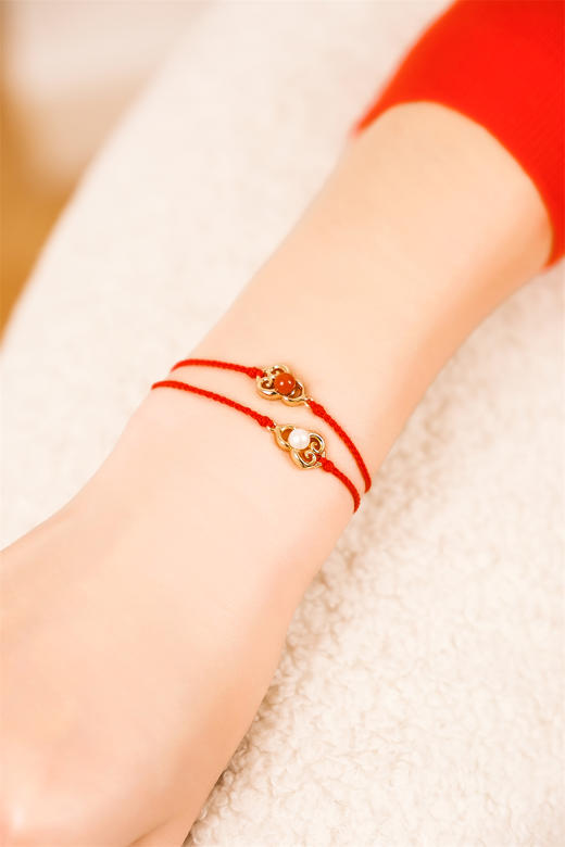 pearl moments珍刻  年年有鱼 小鱼儿（珍珠）红绳 商品图11