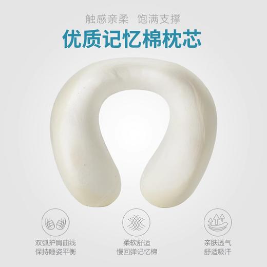 【专柜多样屋】Travel Blue/蓝旅U型枕头护颈枕记忆棉办公室飞机旅行枕午睡枕 商品图2