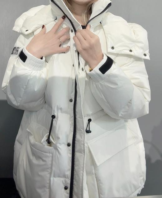 MZ腰间抽绳大口袋中款羽绒服 冬季 402134268887 商品图4