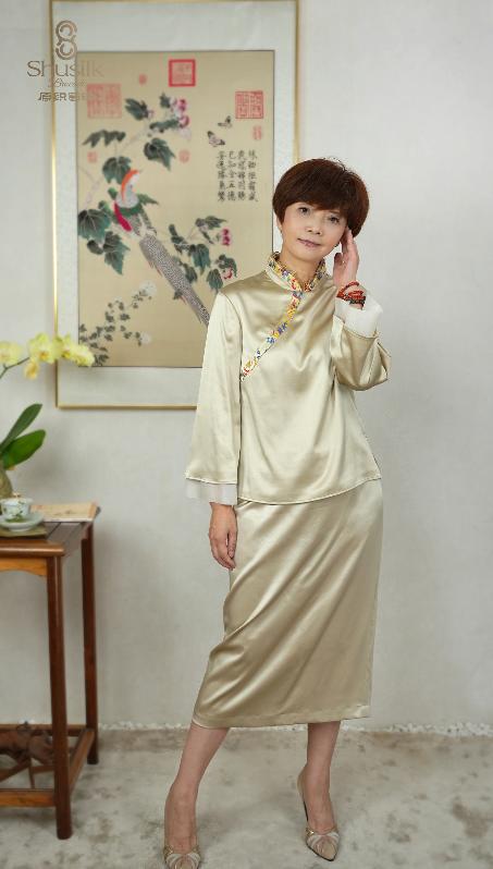 蜀锦新中式套装 商品图0