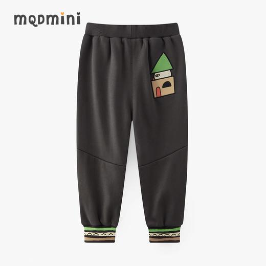 【MQD】童装男小童针织裤秋装新款趣味萝卜裤儿童廓形休闲长裤子 商品图0