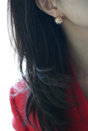 质感耳饰「大球球」