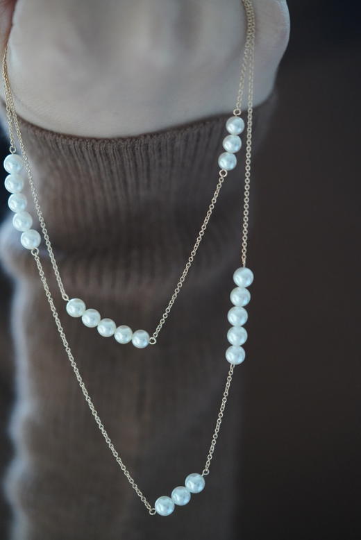 Akoya项链「定制双层项链」 商品图3