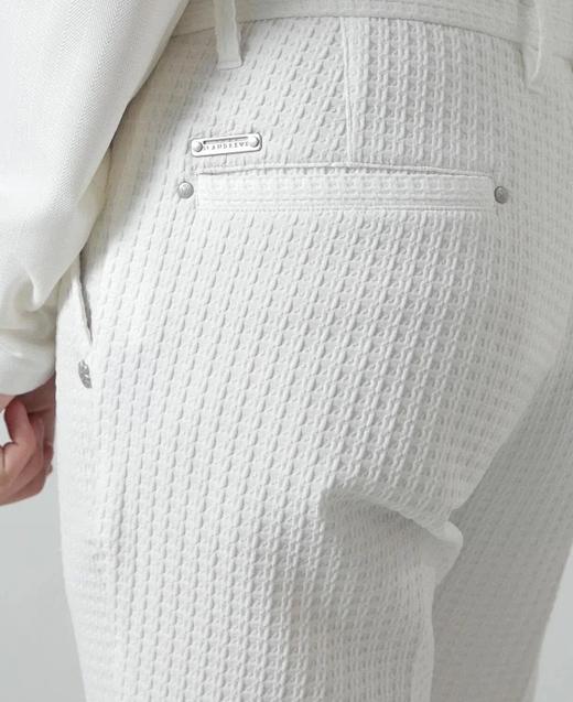 St ANDREWS 高尔夫男士 千鸟格提花弹力修身长裤 商品图5