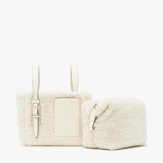 SOFT SHEARLING 微型水桶包 商品图5